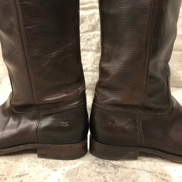 Frye Melissa Button - Dark Brown - Picture 4 of 8
